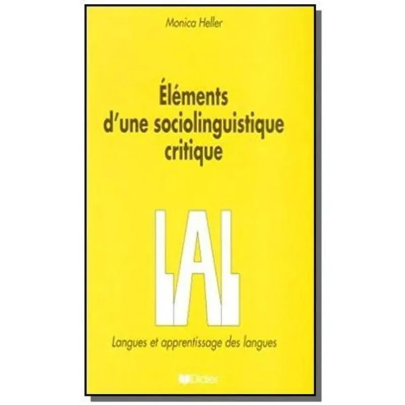 Elements Dune Sociolinguistique Critique