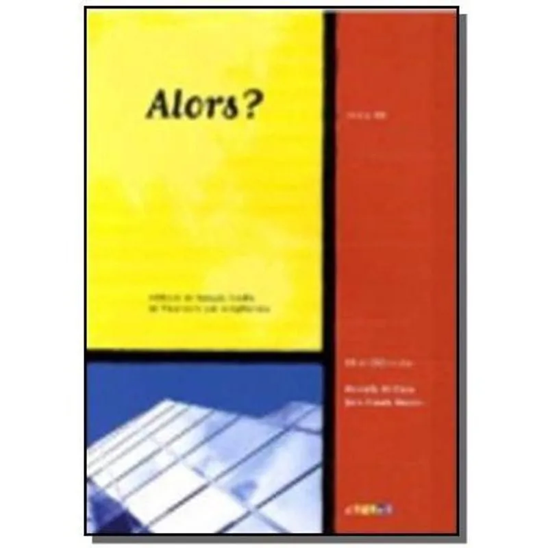Alors 3 (B1) - Lélève + cd audio + dvd