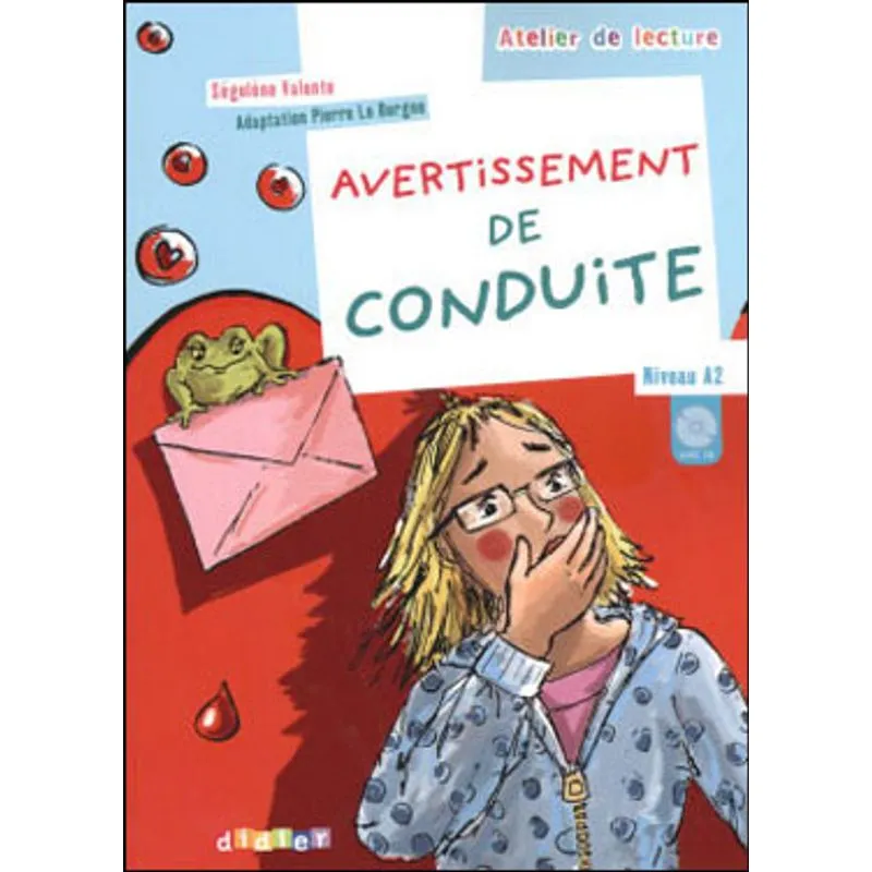 AVERTISSEMENT DE CONDUTE - NIVEAU A2 - CD AUDIO INCLUS