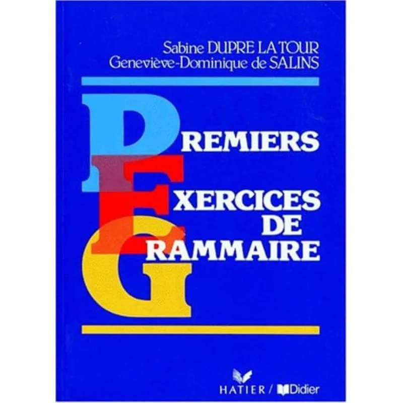 PREMIERS EXERCICES DE GRAMMAIRE