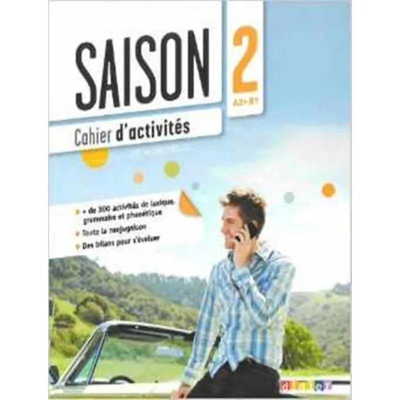 Livro - Saison 2 (a2+) - cahier d´activites + cd mp3