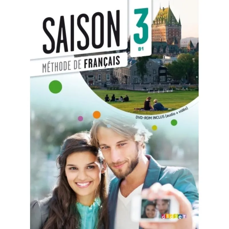 Saison 3 (b1) - Livre Eleve + Dvd-rom