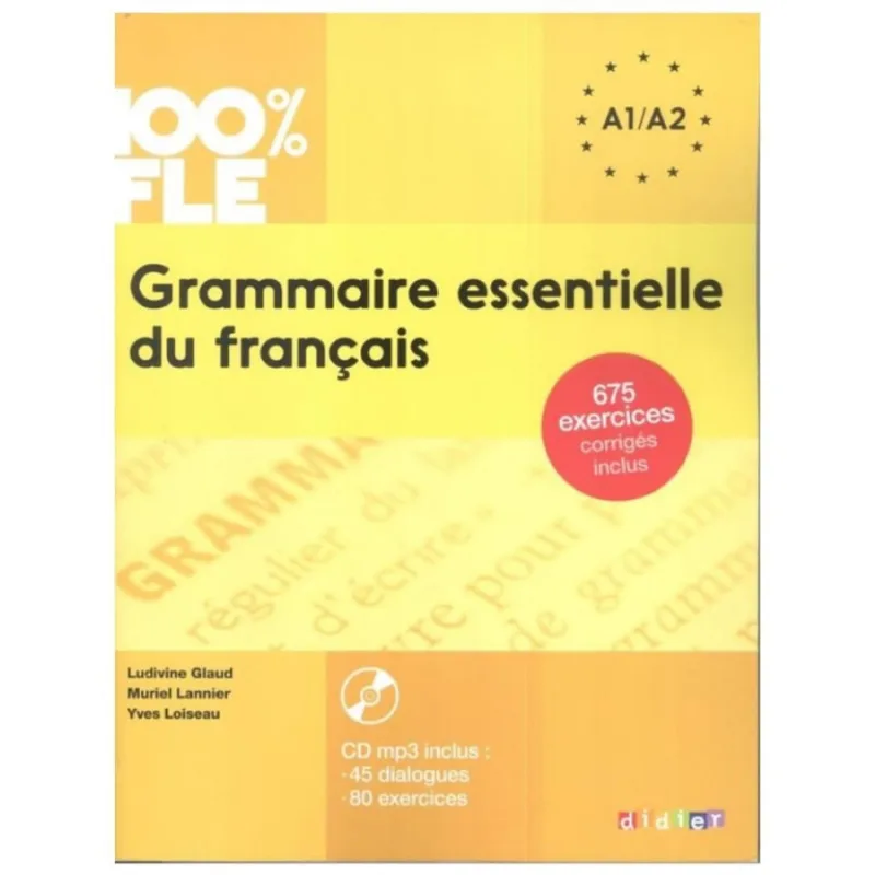 Grammaire essentielle du francais a2 - livre + cd mp3