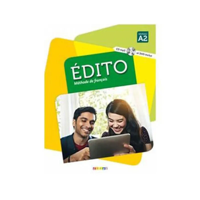 EDITO NIVEAU A2 - LIVRE + CD MP3 + DVD