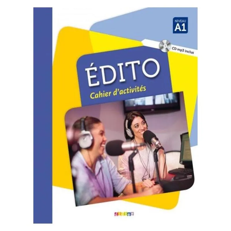 EDITO A1 - CAHIER D'EXERCICES + CD MP3
