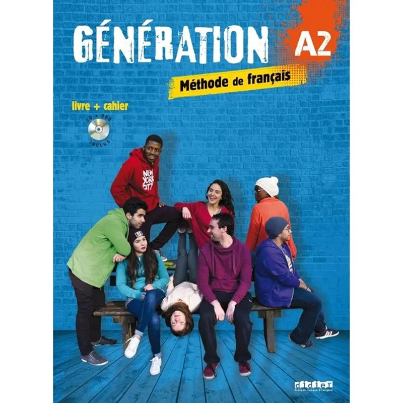 GÉNÉRATION A2 - LIVRE + CAHIER