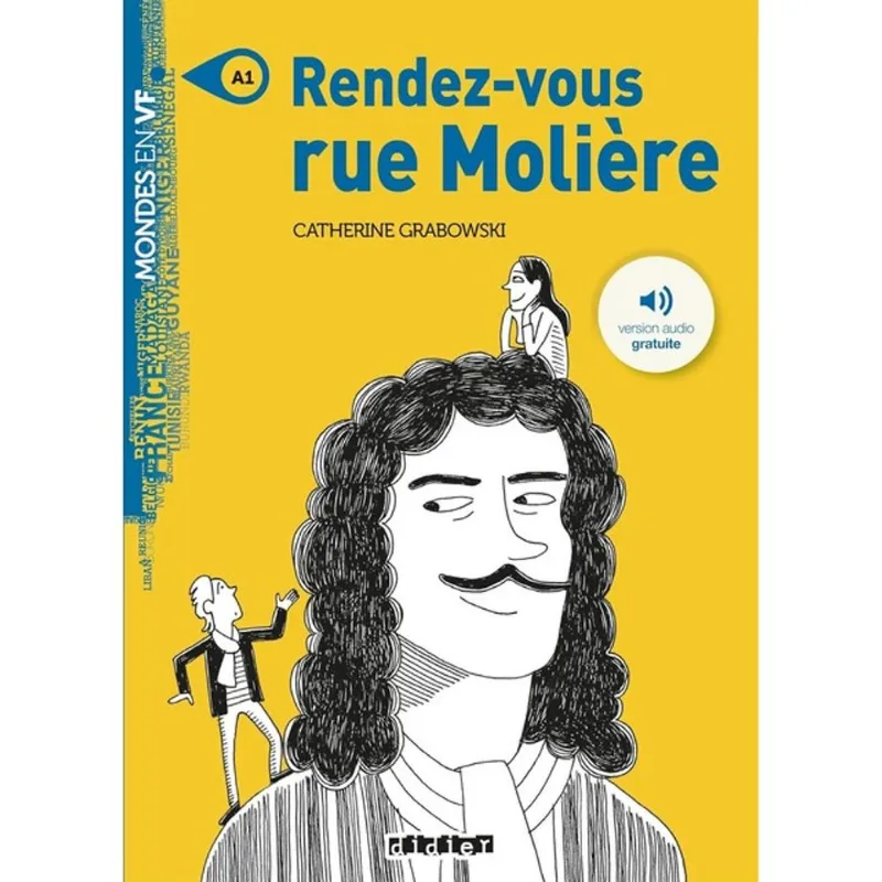 MONDES EN VF - RENDEZ-VOUS RUE MOLIÈRE - NIV. A1 - LIVRE + AUDIOS