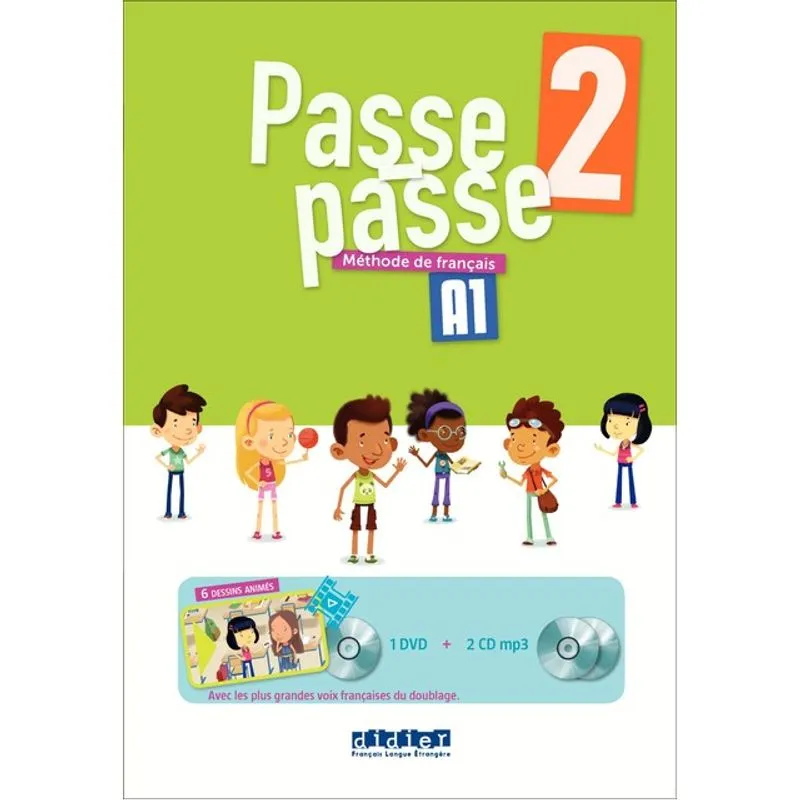 PASSE-PASSE 2 - A1 - COFFRET DE CLASSE - CD MP3 + DVD