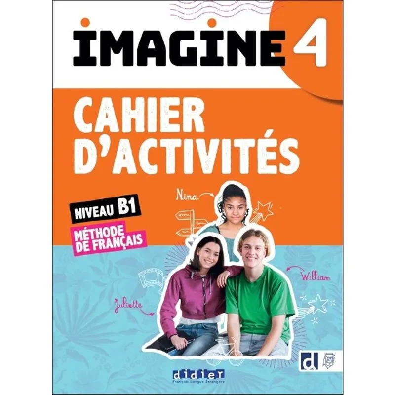 IMAGINE 4 - NIV. B1 - CAHIER + DIDIERFLE.APP