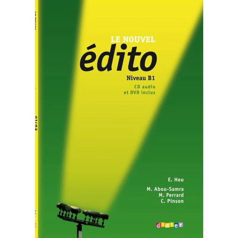 LE NOUVEL EDITO - B1 - LIVRE + CD + DVD