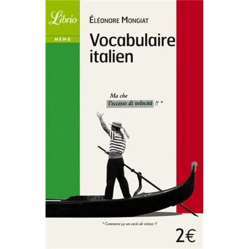 VOCABULAIRE ITALIEN