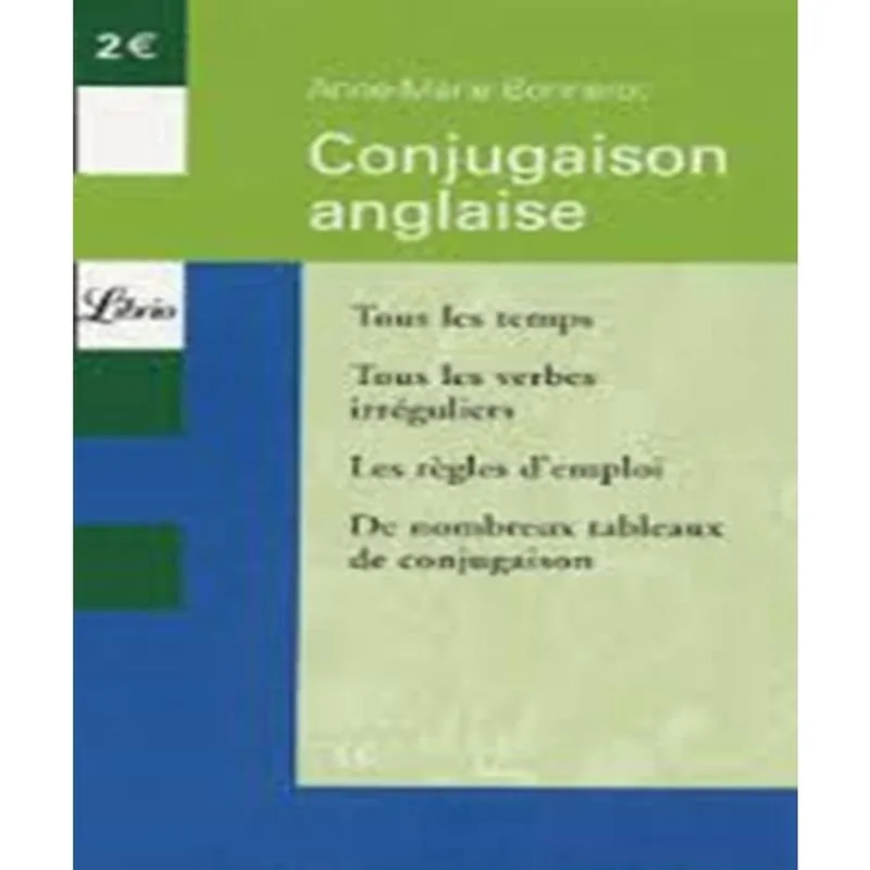 Conjugaison anglaise