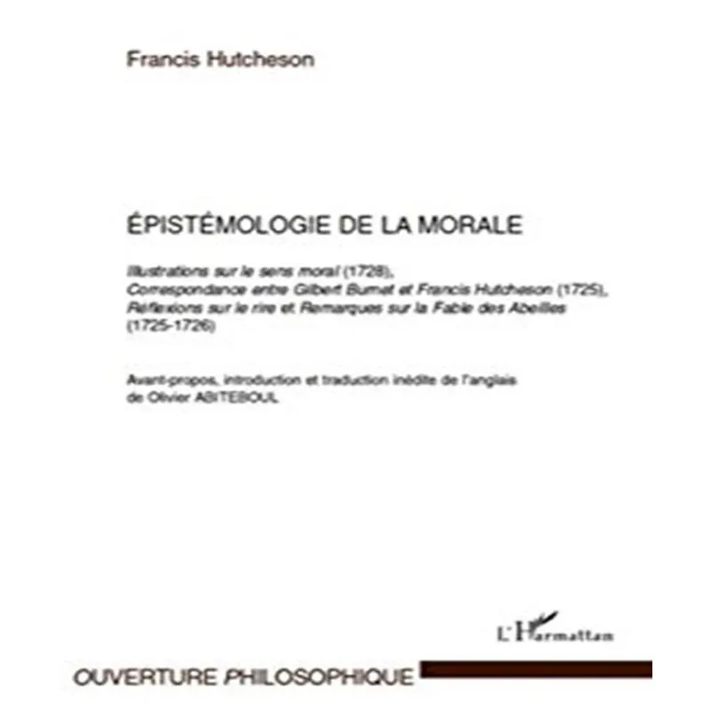 Epistémologie De La Morale