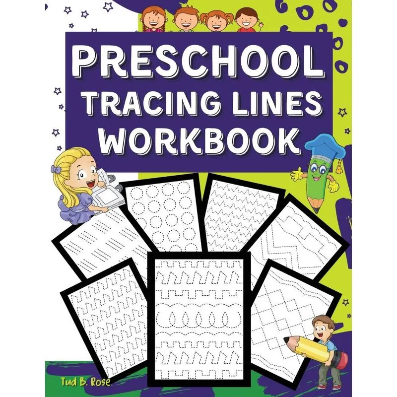 Preschool Tracing Lines Workbook
