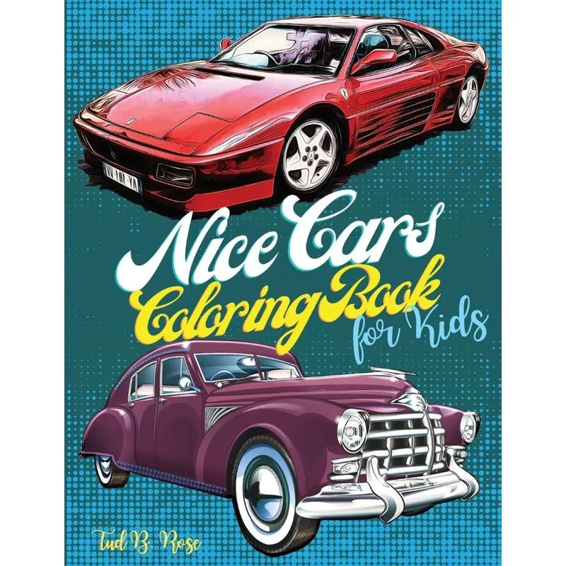 Nice Cars Coloring Book for Kids