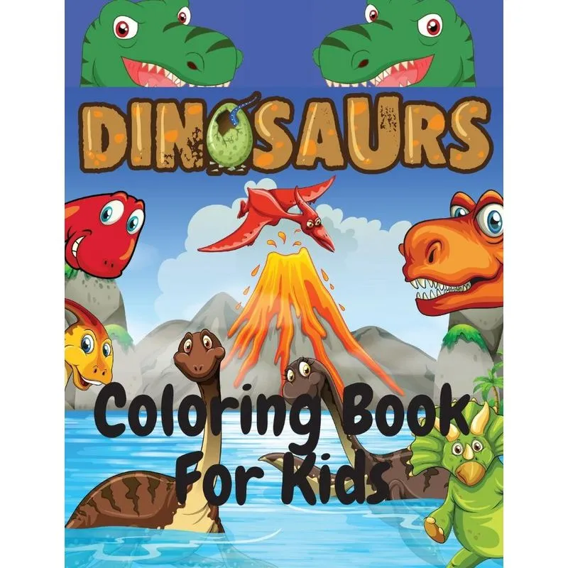 Dinosaurs Coloring Book For Kids