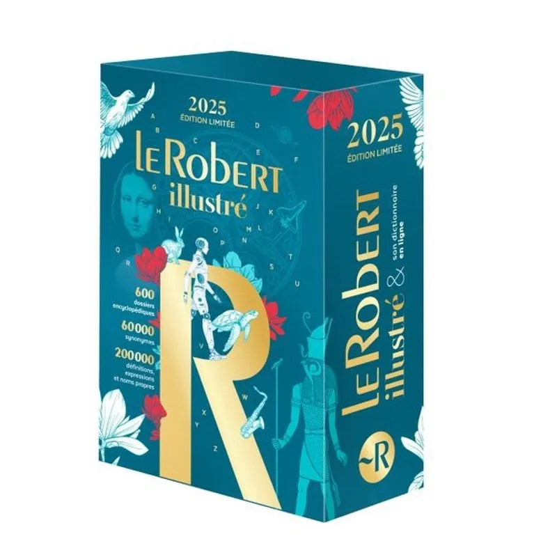 LE ROBERT ILLUSTRÉ ET SON DICTIONNAIRE EN LIGNE 2025 - COFFRET DE FIN D'ANNÉE