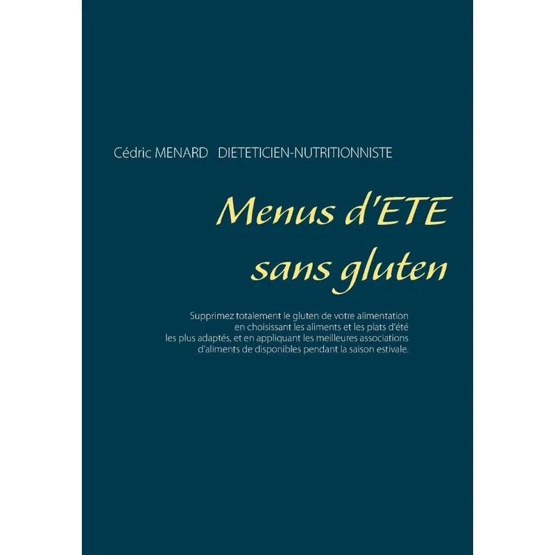 Menus dété sans gluten
