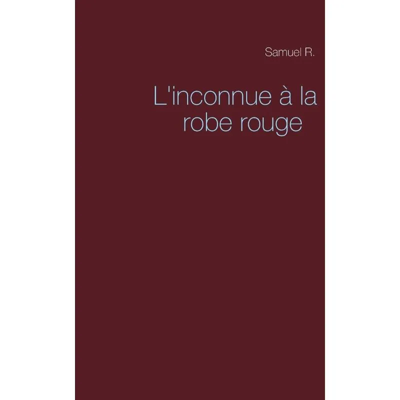 Linconnue à la robe rouge