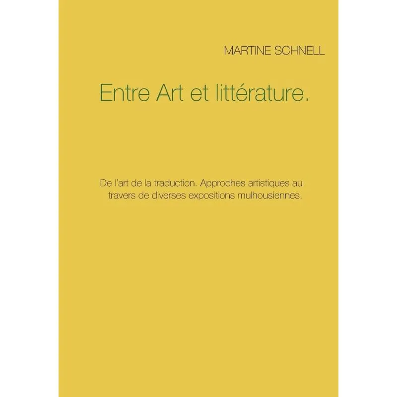 Entre Art et littérature.