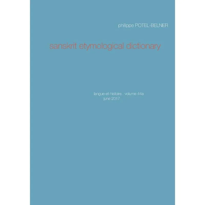 Sanskrit etymological dictionary