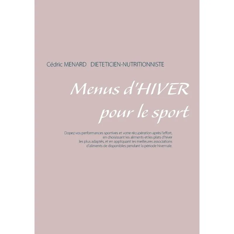 Menus dhiver pour le sport