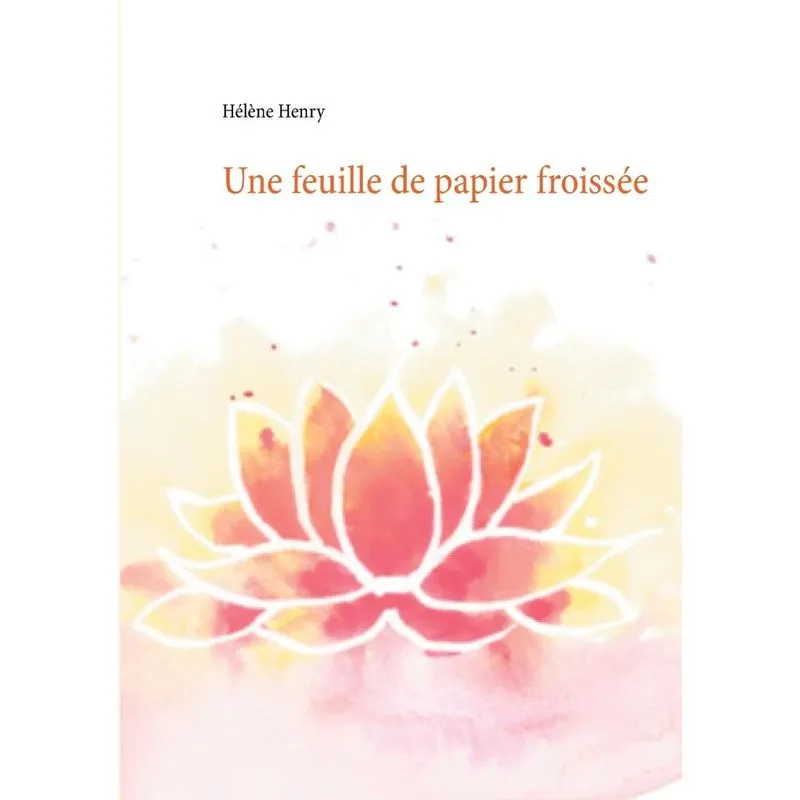 Une feuille de papier froissée