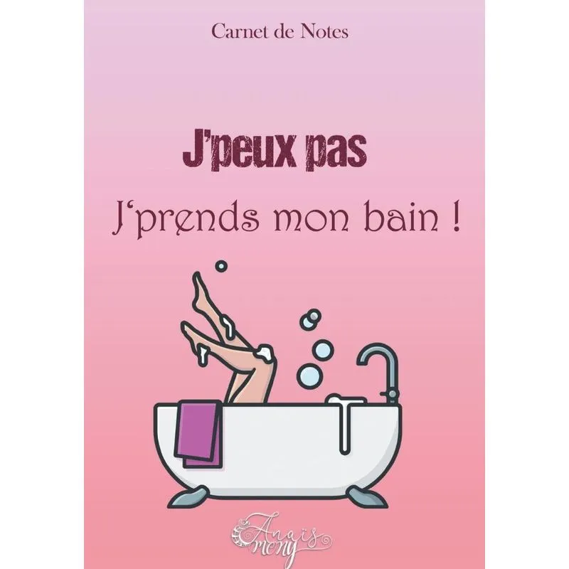 Carnet de notes Bain