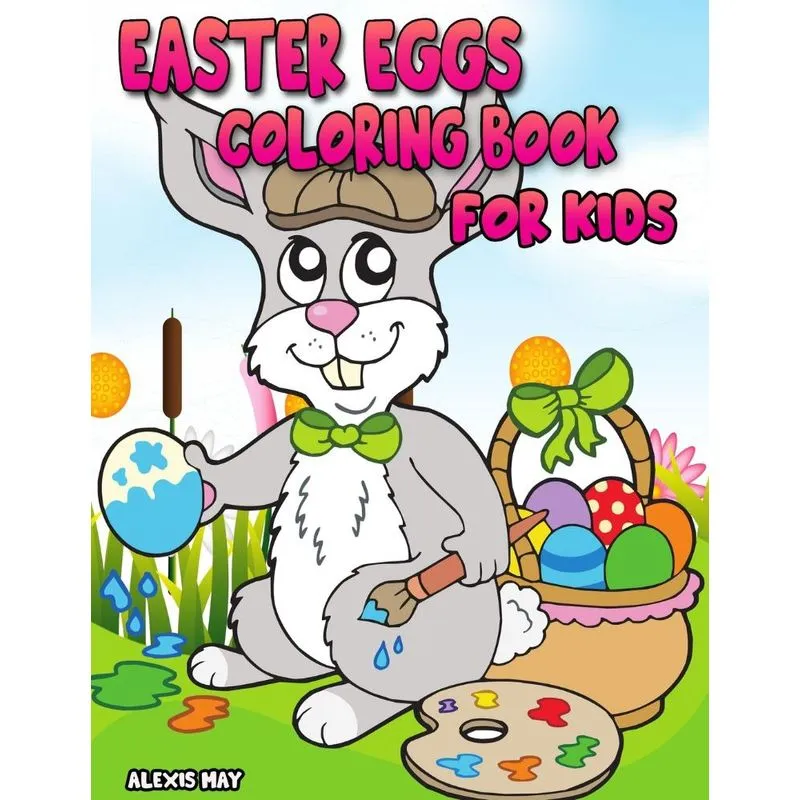 Easter Eggs Coloring Book for Kids
