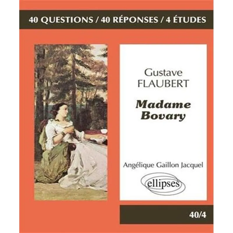 Gustave Flaubert, Madame Bovary: 40 Questions, 40 Réponses, 4 Études