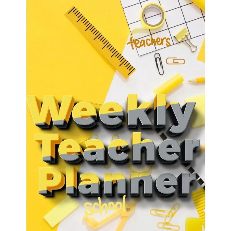Weekly Teacher Planner
