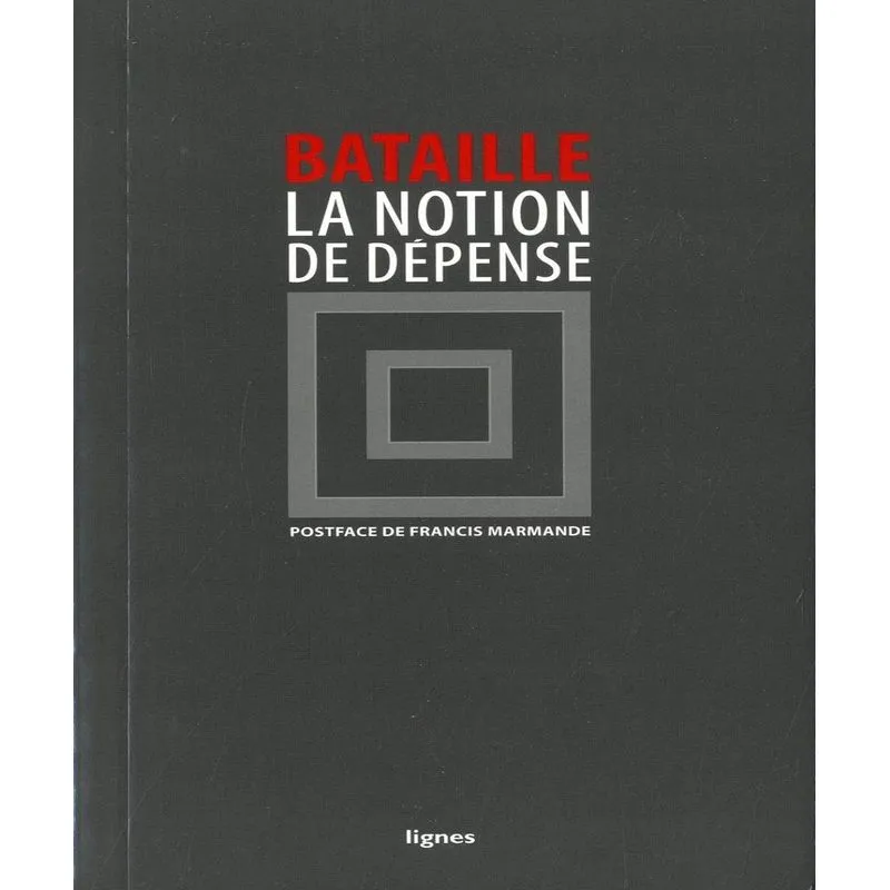 La Notion De Dépense