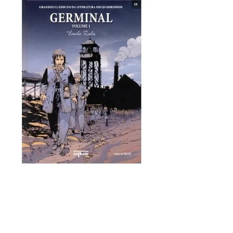 Germinal Vol 1 Grandes Clássicos Da Literatura Em Qauadrinhos