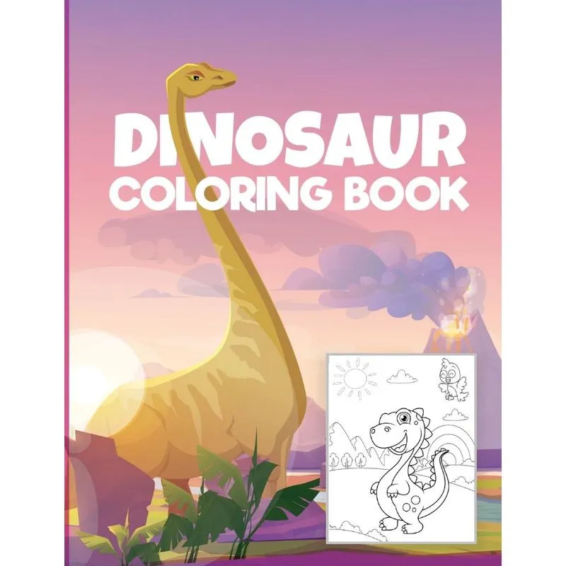 Dinosaur coloring book for kids