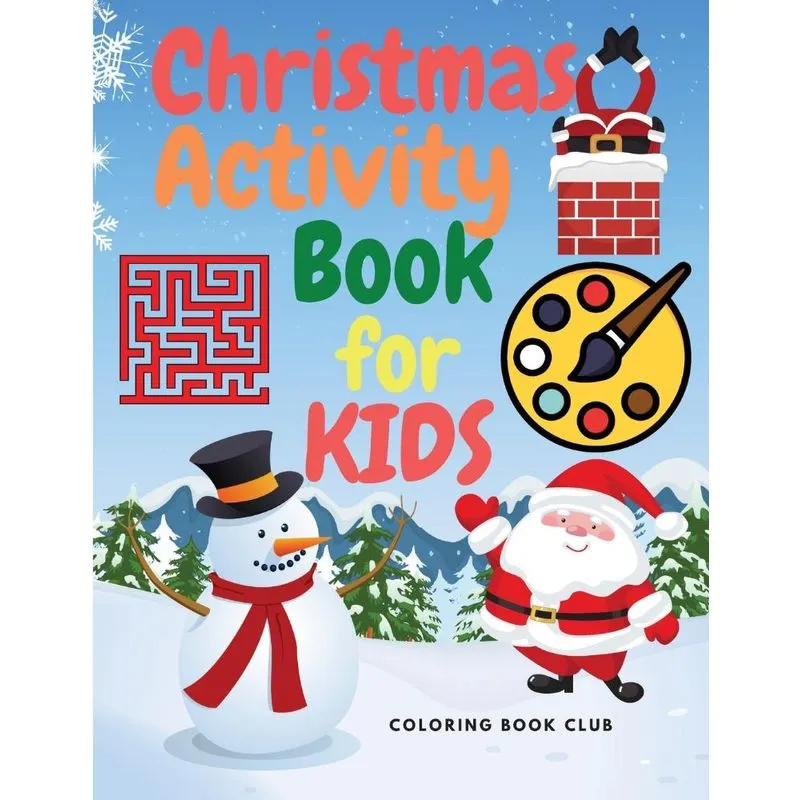 Christmas Activity Book for Kids