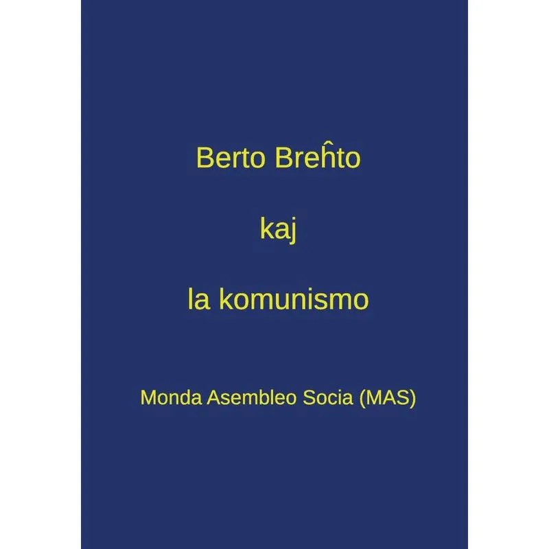 Berto Brehto Kaj La Komunismo