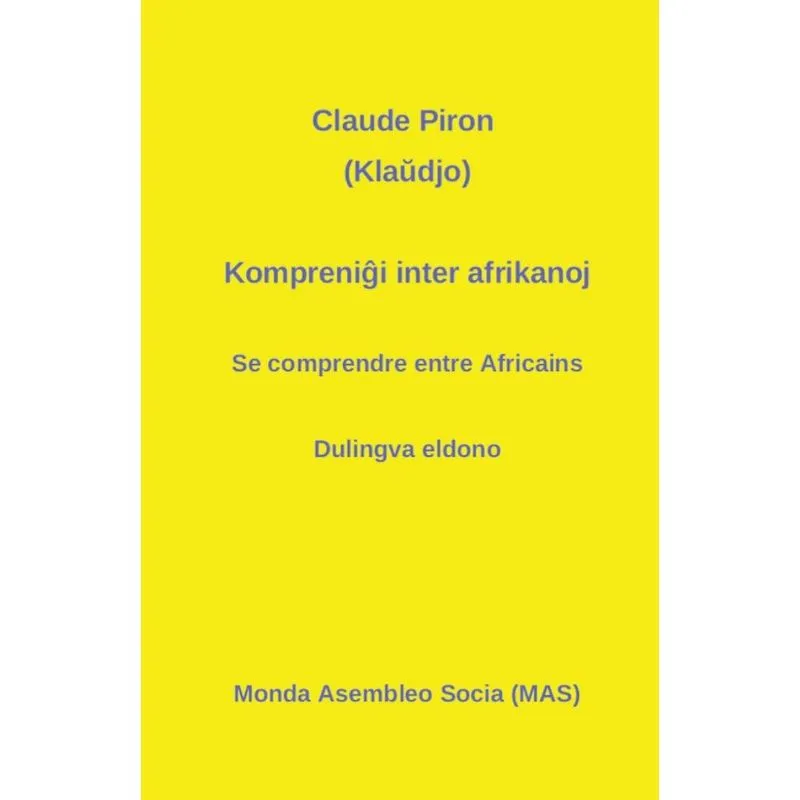 Komprenigi inter afrikanoj