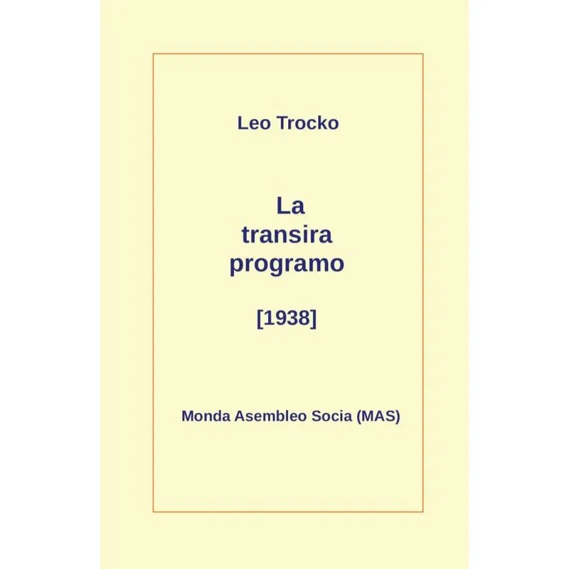 La transira programo (1938)