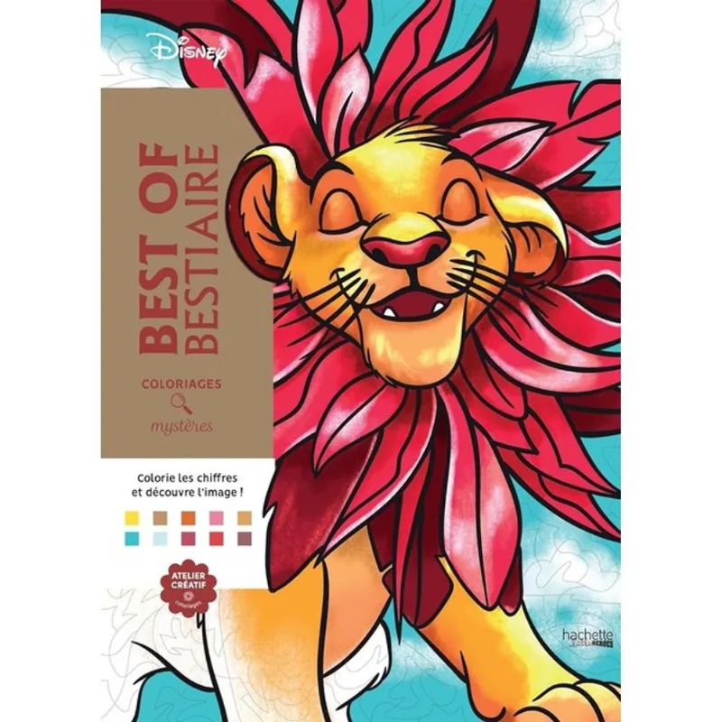 BEST OF BESTIAIRE - COLORIAGES MYSTÈRES DISNEY