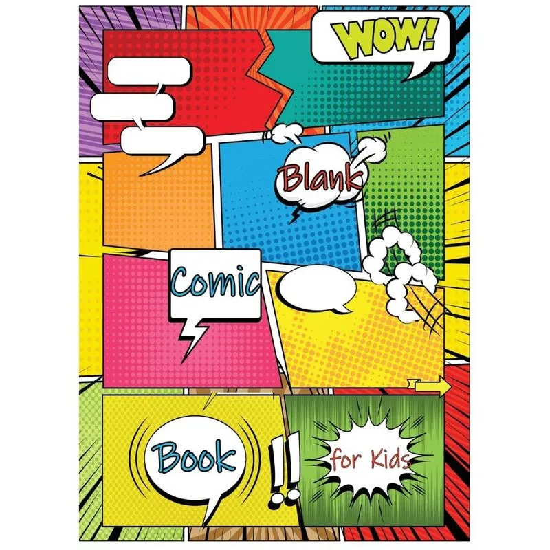 Blank Comic Book for Kids