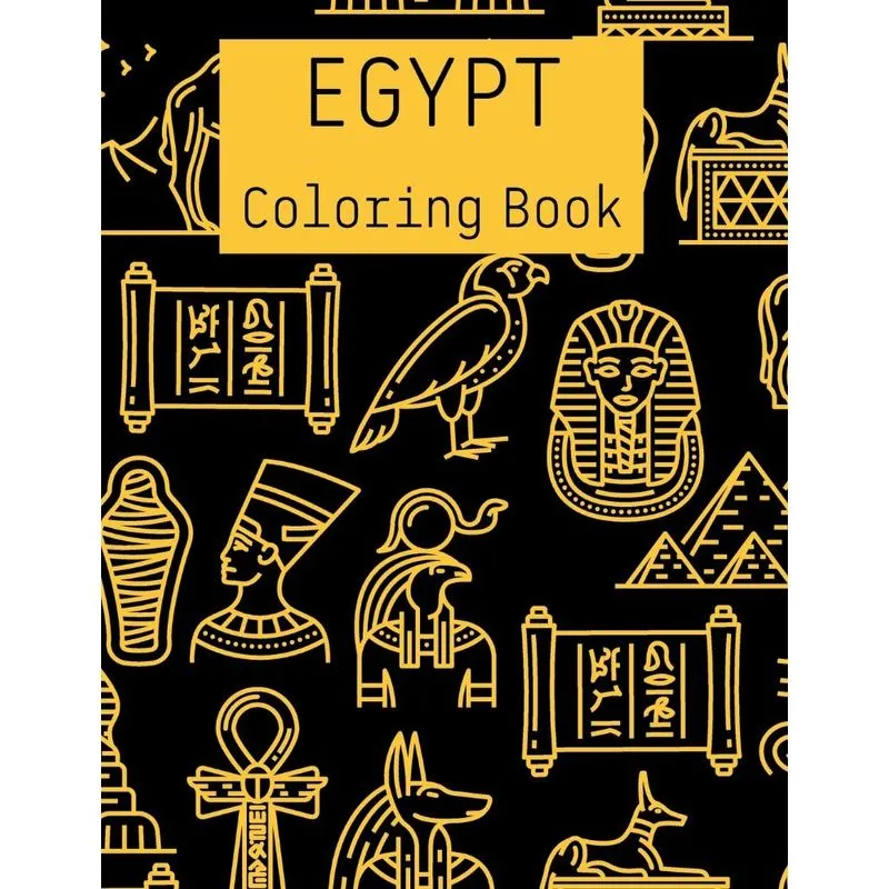EGYPT Coloring Book