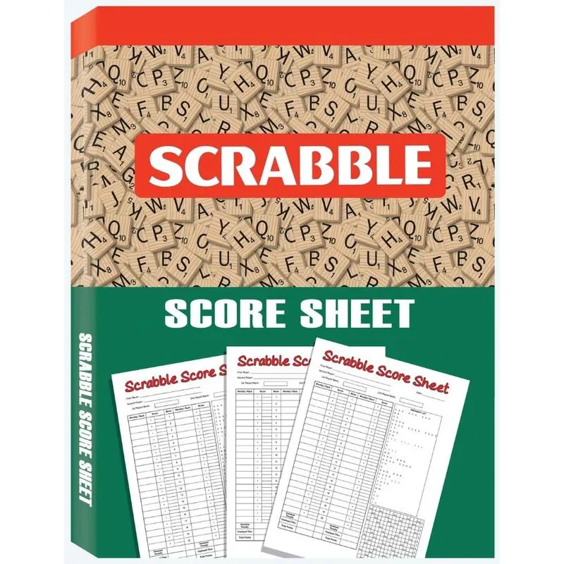 Scrabble Score Sheet