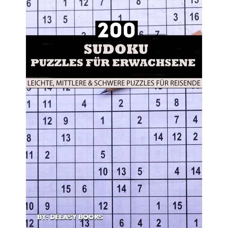 Sudoku Puzzles für Erwachsene