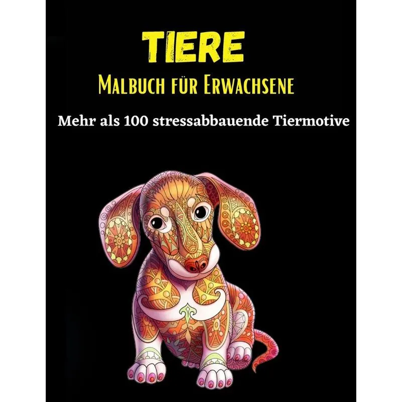 Tiere Malbuch für Erwachsene