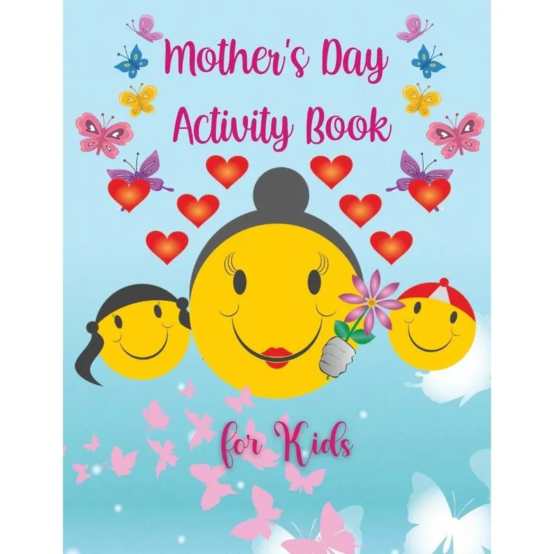 Mothers Day Activity Book for Kids