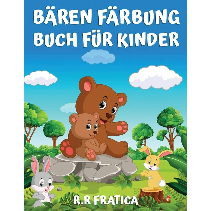 Bären Färbung Buch für Kinder