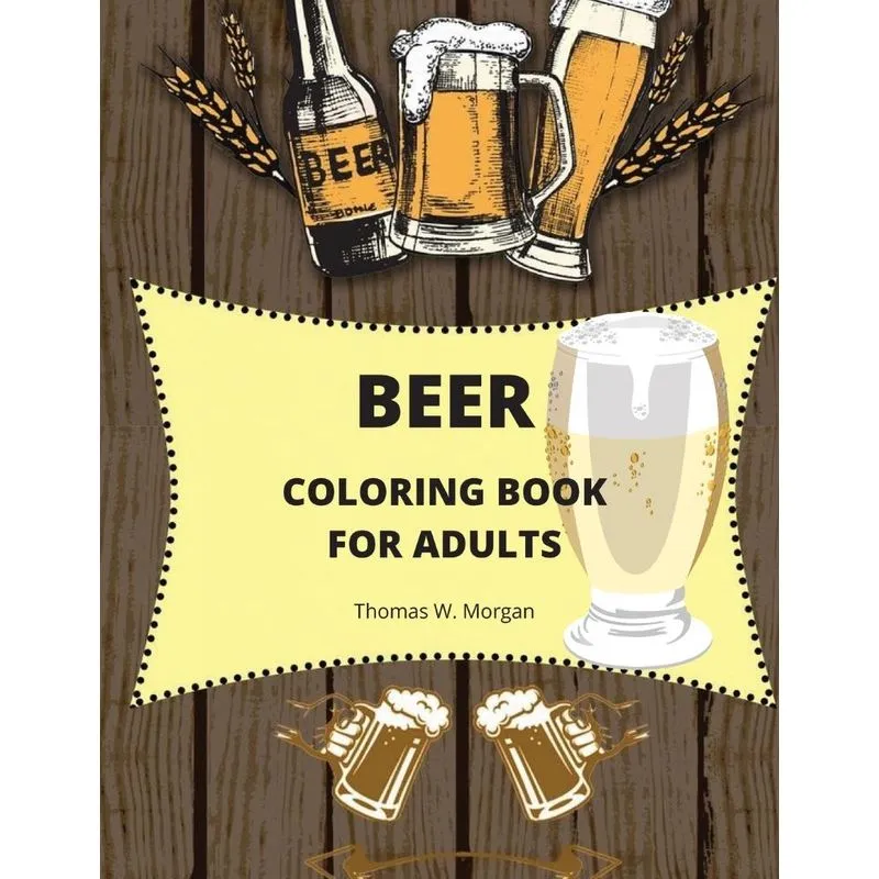 Beer Coloring Book for Adults