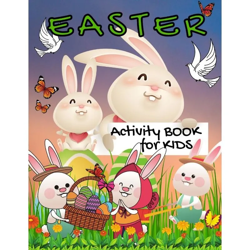 Easter Activity Book for Kids
