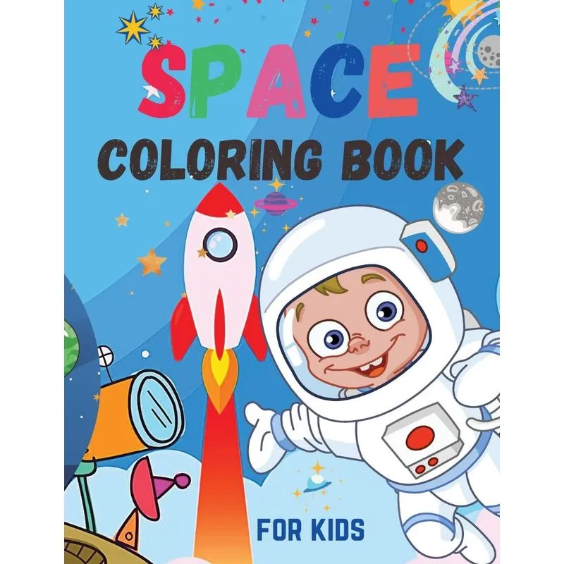 Space Coloring Book for Kids
