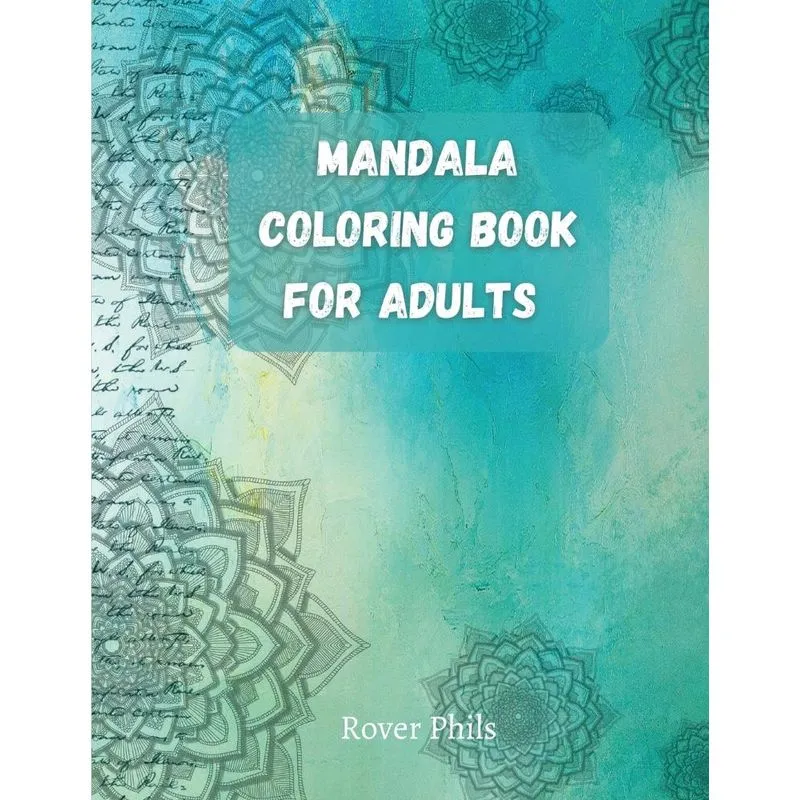 Mandala Coloring Book For Adults